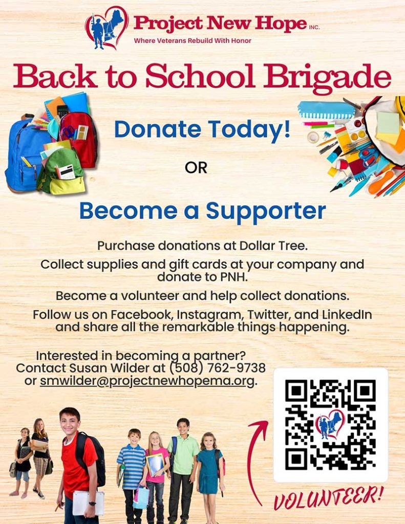 Back-to-School Brigade - Project New Hope